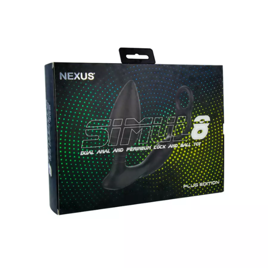 Nexus - Simul8 Plug Edition Viberende Duale Motor Anale Penis & Ballen Toy Anale Speeltjes